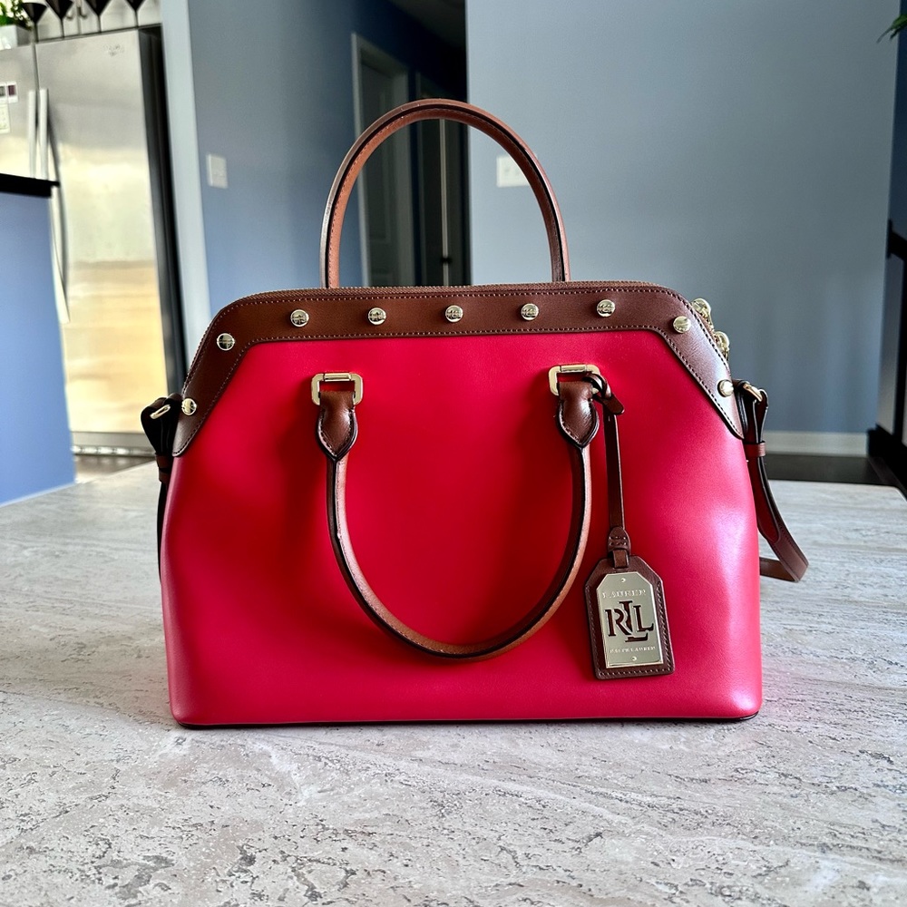Ralph Lauren Leather Satchel